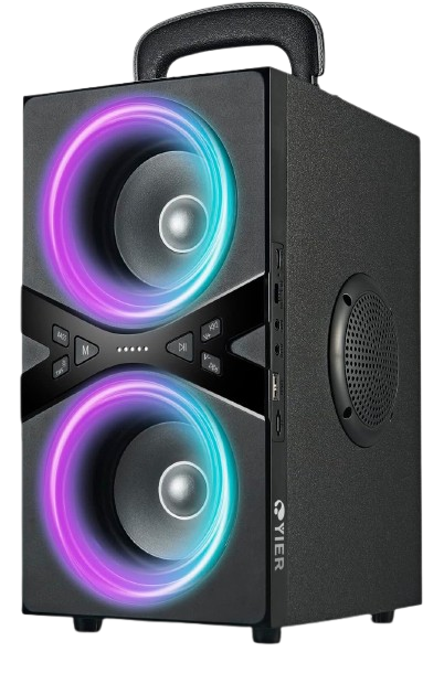 Wireless TWS Portable Speaker with Lights