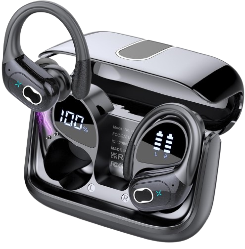 Wireless Earbuds 75hrs Bluetooth 5.4 Headphone Sport