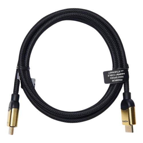 Premium 4K HDR HDMI Cable, 6' Black by Blackweb